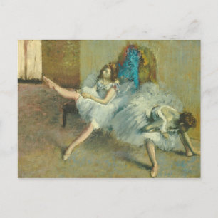 Edgar Degas Före lastpallen 1890-1892 Vykort
