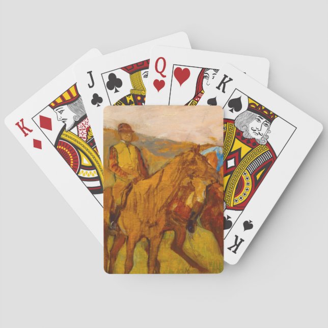 Edgar Degas före Tävling Casinokort (Baksidan)