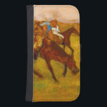 Edgar Degas före Tävling Galaxy S4 Plånbok<br><div class="desc">Samsung Galaxy Wallet Case med Edgar Degas’ oljemålning Före Tävling (1882-4). En grupp jockeys sitter på sina hästar innan tävling börjar. En underbar gåva till hästälskare och fläkt av antagsionism!</div>