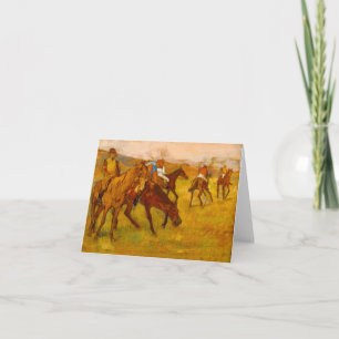 Edgar Degas före Tävling Inbjudan