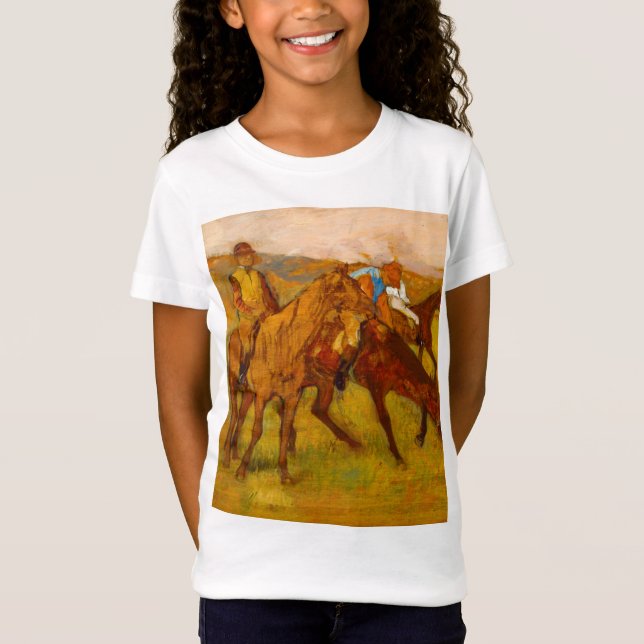 Edgar Degas före Tävling T Shirt (Framsida)