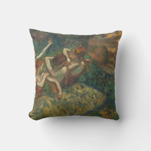 Edgar Degas Four Dancers Impressionist Kudde