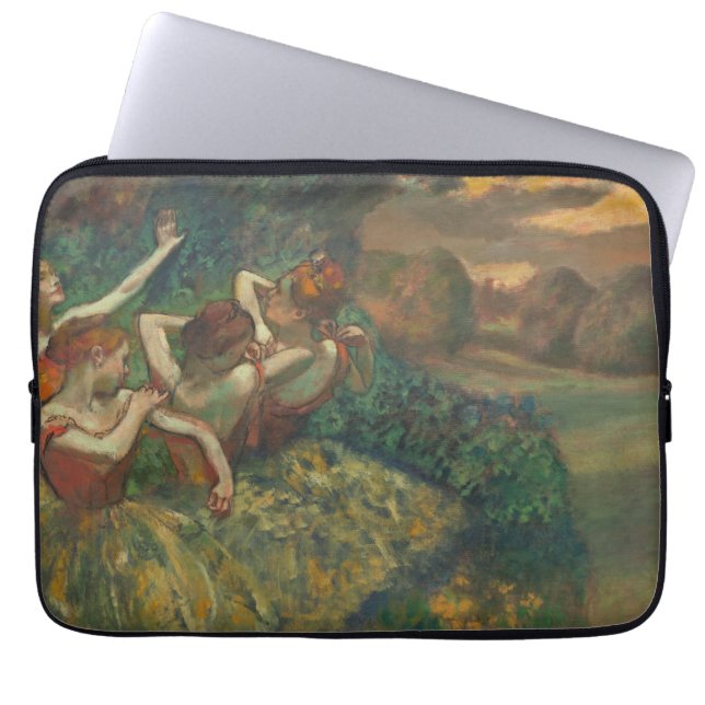 Edgar Degas Four Dancers Impressionist Laptop Fodral (Framsidan)