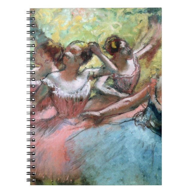 Edgar Degas | fyra ballerinas på arrangera Anteckningsbok (Framsidan)