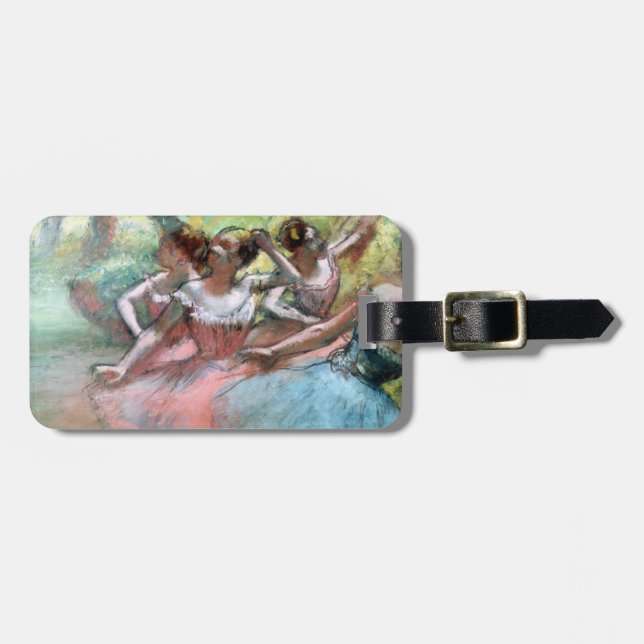 Edgar Degas | fyra ballerinas på arrangera Bagagebricka (Horisontell Framsida)