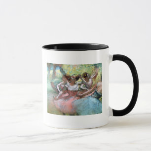 Edgar Degas fyra ballerinas på arrangera Mugg