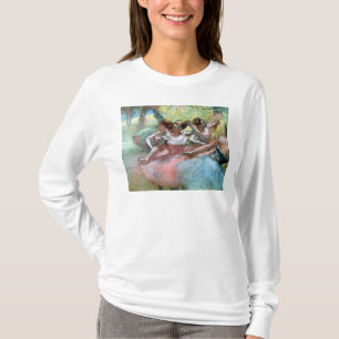 Edgar Degas fyra ballerinas på arrangera T-shirt