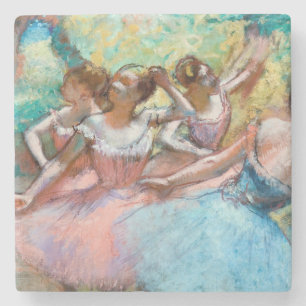 Edgar Degas - Fyra ballerinas på scenen Stenunderlägg