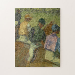 Edgar Degas   fyra Jockeys Pussel