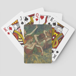 Edgar Degas   fyra säsonger i det ett huvudet, Casinokort