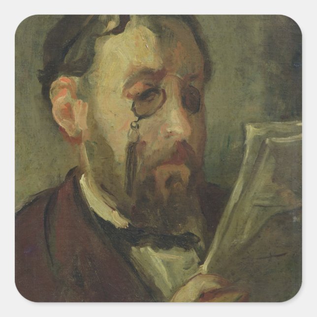 Edgar Degas Fyrkantigt Klistermärke (Framsida)