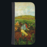 Edgar Degas  Galaxy S4 Plånbok<br><div class="desc">Samsung Galaxy Wallet Case med Edgar Degas’ oljemålning Riders before the Start (1862). En grupp hästupprorsmän sitter på sina hästar före tävling. En underbar gåva till hästälskare och fläkt av antagsionism!</div>