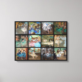 Edgar Degas - Givarval - mästerverk för dansare Canvastryck