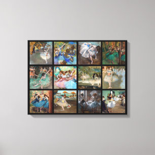 Edgar Degas - Givarval - mästerverk för dansare Canvastryck