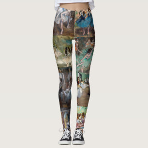 Edgar Degas - Givarval - mästerverk för dansare Leggings