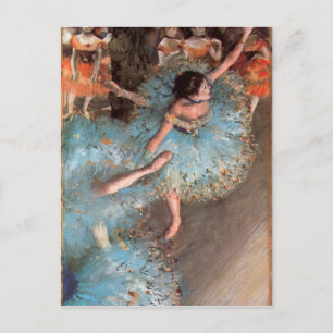 Edgar Degas - Gröntarna dancers Vykort