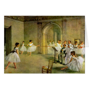 Edgar Degas - Hall av operabaletten i ruen OBS Kort