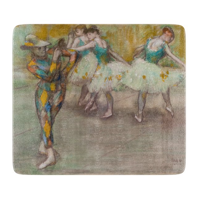 Edgar Degas - Harlekin Dans (Framsidan)