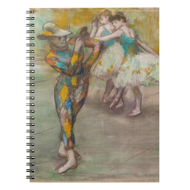 Edgar Degas - Harlequin Dance Anteckningsbok (Framsidan)