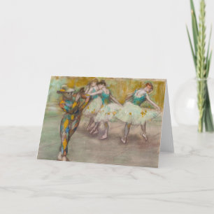 Edgar Degas - Harlequin Dance Kort