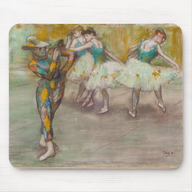 Edgar Degas - Harlequin Dance Musmatta (Framsidan)