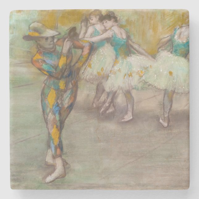 Edgar Degas - Harlequin Dance Stenunderlägg (Framsidan)