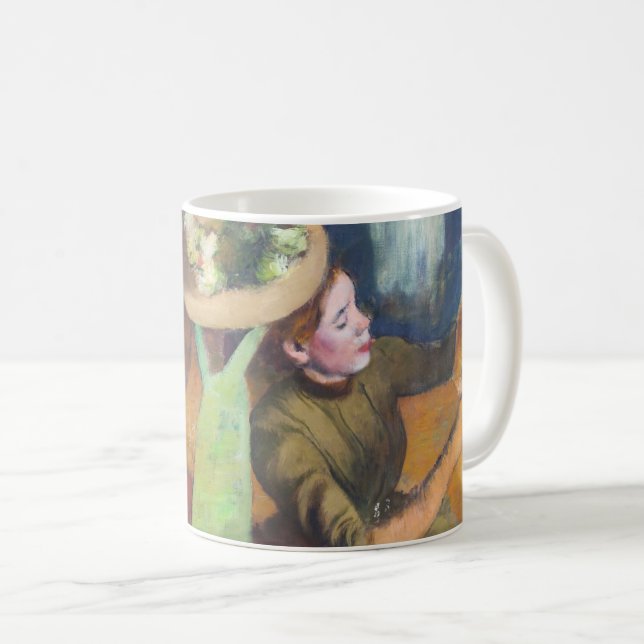 Edgar Degas - Hattbutiken Kaffemugg (Framsida höger)