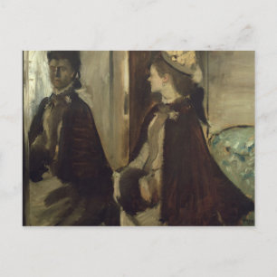 Edgar Degas Jeantaud i spegel Vykort
