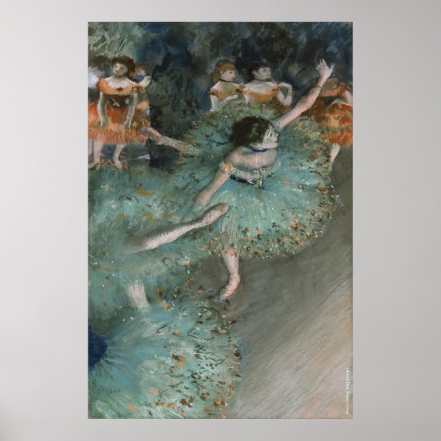 EDGAR DEGAS KANVASTRYCK & POSTER - BALLET (Framsidan)