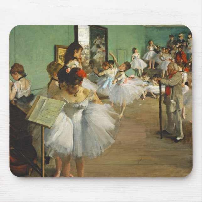 Edgar Degas klass Ballerina Painting Musmatta (Framsidan)