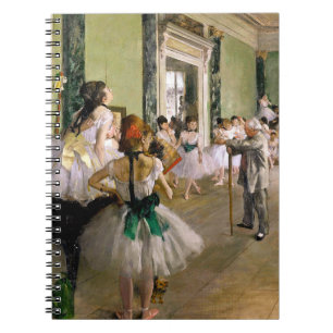 Edgar Degas-klassen Dance Anteckningsbok