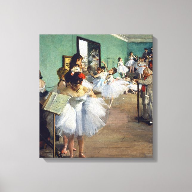 Edgar Degas - klassen Dance Canvastryck (Framsida)
