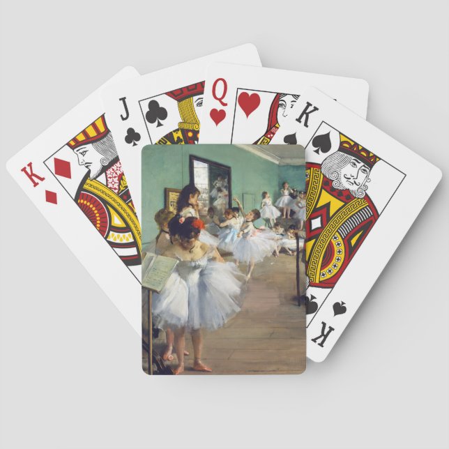 Edgar Degas - klassen Dance Casinokort (Baksidan)
