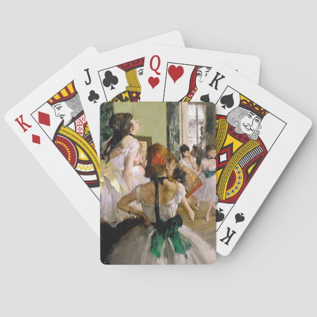 Edgar Degas-klassen Dance Casinokort (Baksidan)