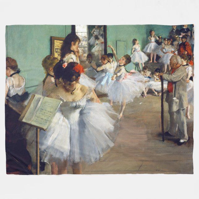 Edgar Degas - klassen Dance Fleecefilt (Framsidan (Horisontell))