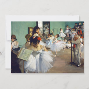 Edgar Degas - klassen Dance Inbjudningar