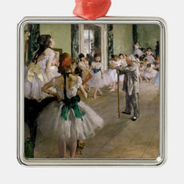 Edgar Degas - klassen Dance Julgransprydnad Metall