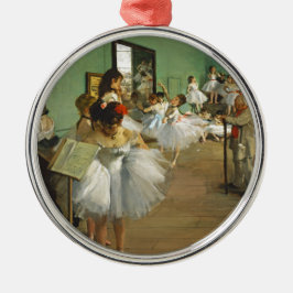 Edgar Degas-klassen Dance Julgransprydnad Metall
