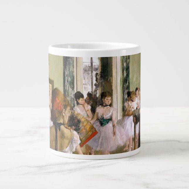 Edgar Degas-klassen Dance Jumbo Mugg (Framsidan)