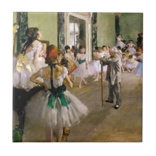 Edgar Degas-klassen Dance Kakelplatta