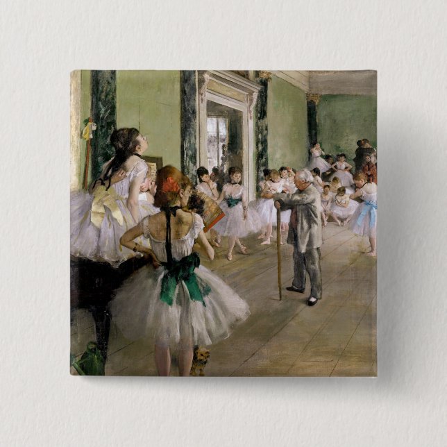 Edgar Degas - klassen Dance Knapp (Framsida)