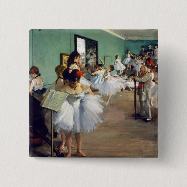 Edgar Degas - klassen Dance Knapp (Framsida)
