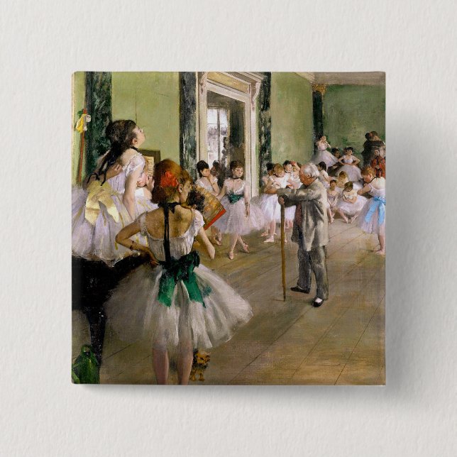 Edgar Degas-klassen Dance Knapp (Framsida)
