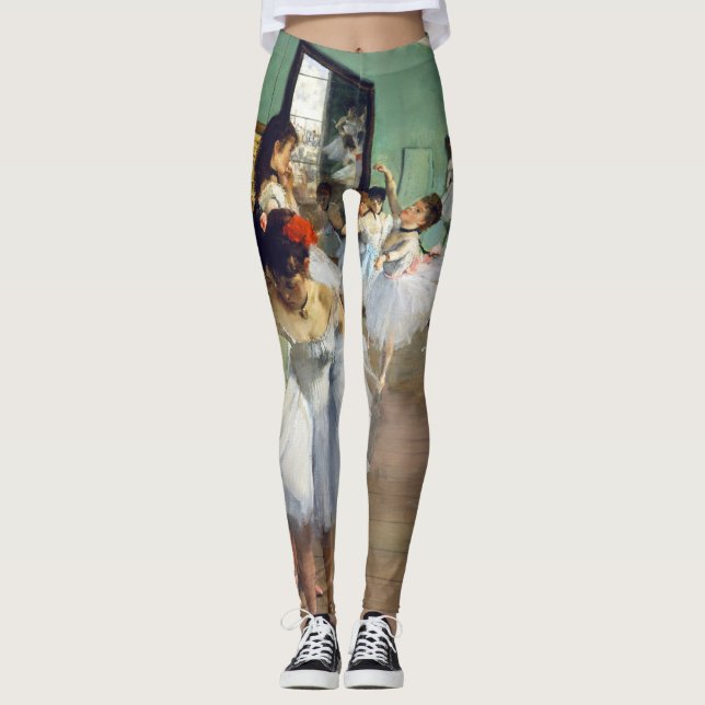 Edgar Degas - klassen Dance Leggings (Framsida)