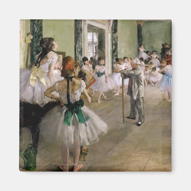 Edgar Degas - klassen Dance Magnet (Framsidan)