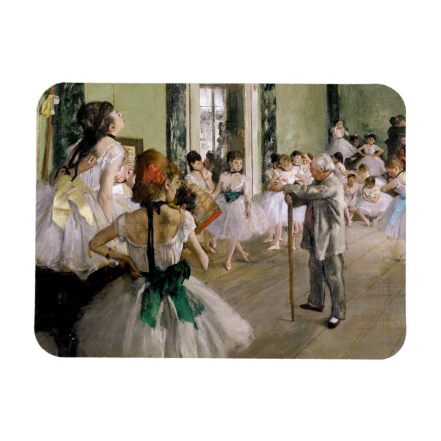 Edgar Degas - klassen Dance Magnet (Horisontell)