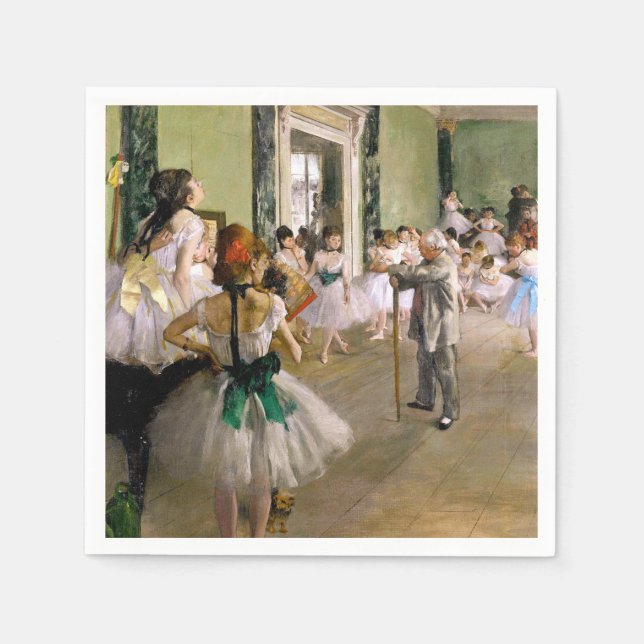 Edgar Degas-klassen Dance Pappersservett (Framsidan)