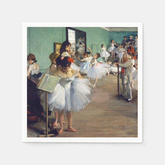 Edgar Degas - klassen Dance Pappersservett (Framsidan)