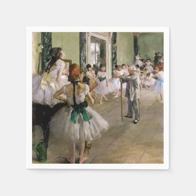 Edgar Degas - klassen Dance Pappersservett (Framsidan)