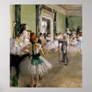 Edgar Degas - klassen Dance Poster